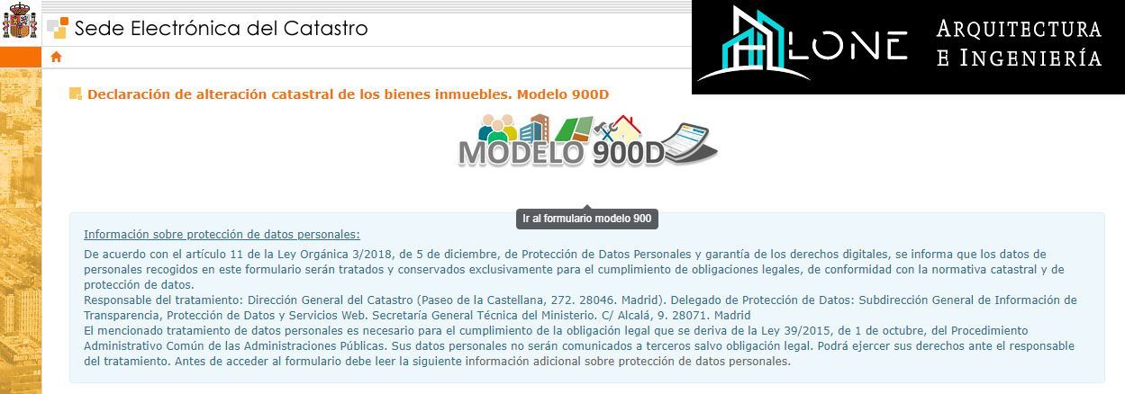 Modelo 900D Catastro - Dividir recibo de IBI
