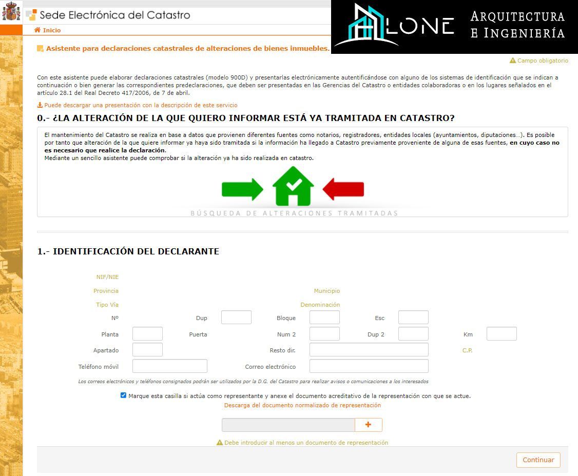 Alteración Catastra- Dividir recibo de IBI